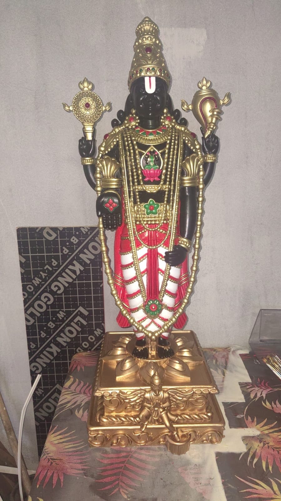 3D printed Tamil goddess statue - religious figurine