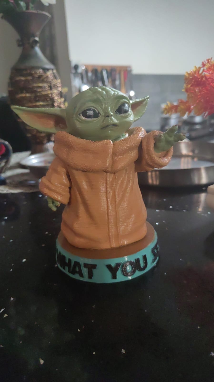 3D printed Yoda figurine - Star Wars collectible